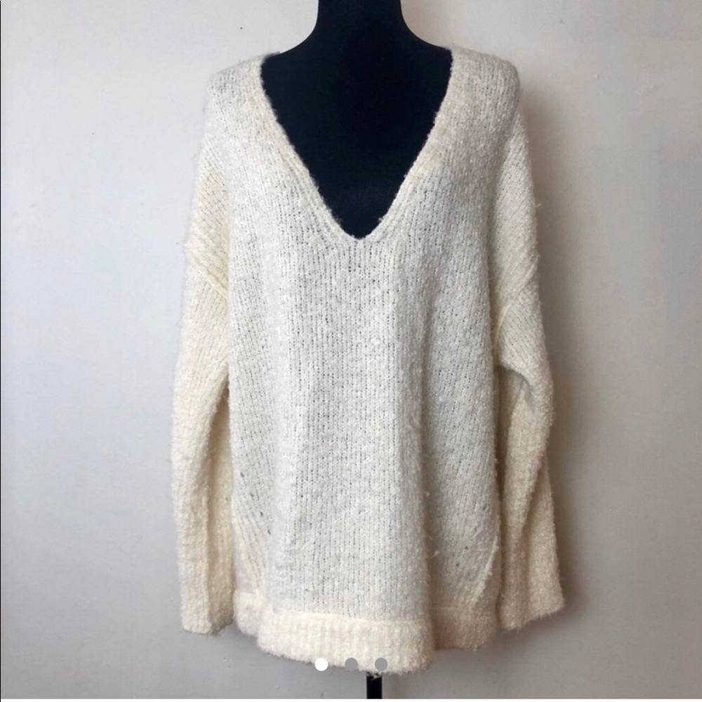 Free People oversized Alpaca blend sweater ✨💕